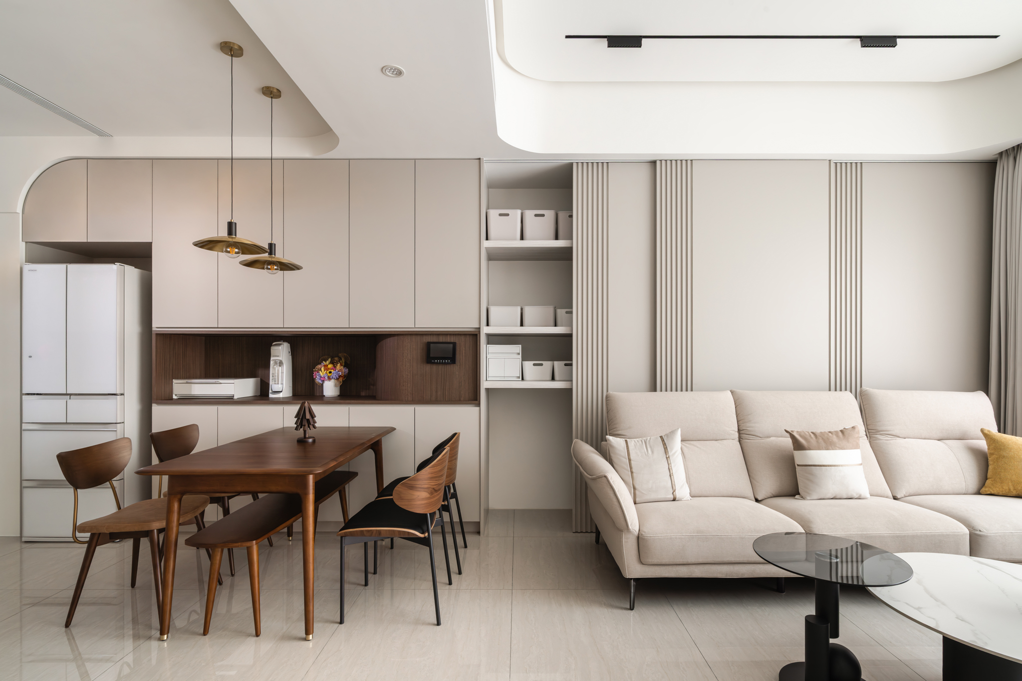 【米白色詩意】